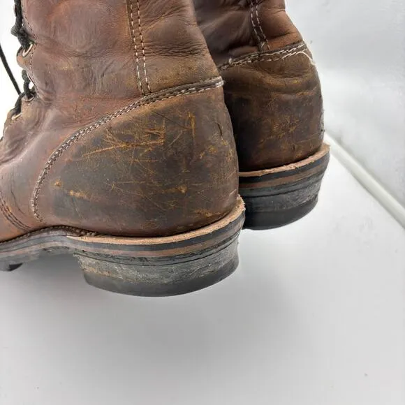 Chippewa Soft Toe Work Boots Men's 8.5 Utility Workwear