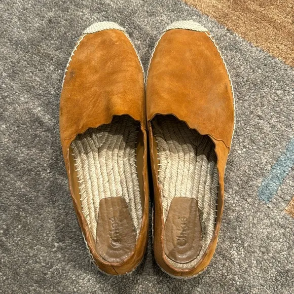Chloe Suede Espadrilles