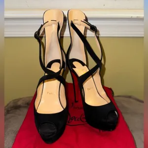 Christian Louboutin Marlenalta Suede 150 Pump