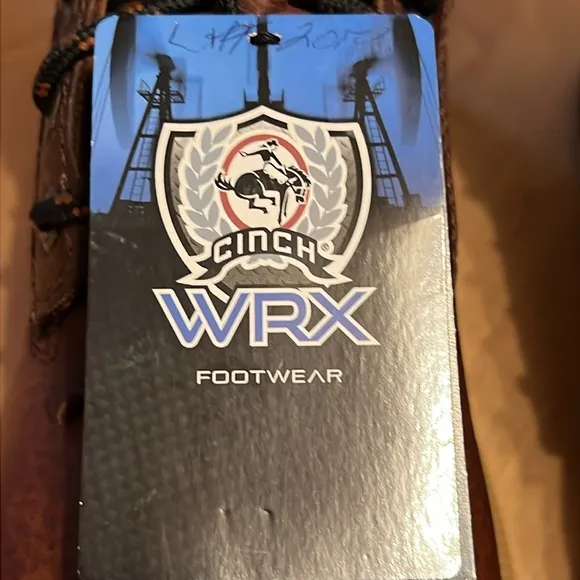 Cinch Men’s WRX Footwear Safety Toe Waterproof Utility Boots  8D Work‎ Boots NEW