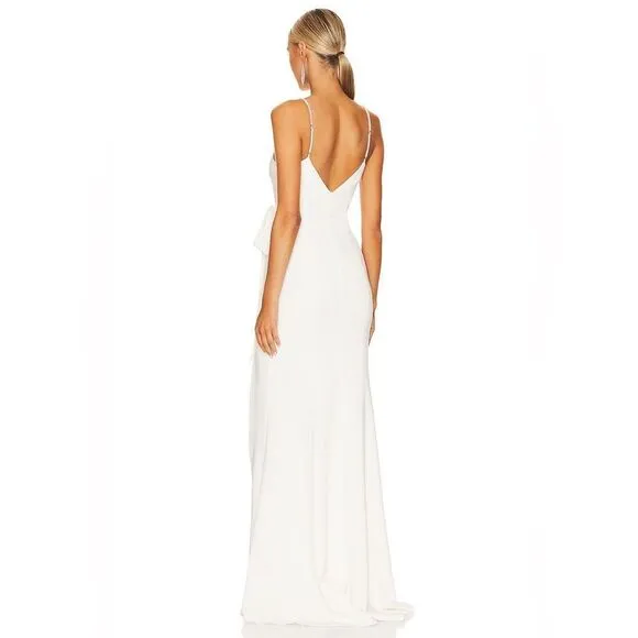Cinq a Sept Emmie Gown in Ivory Size 4