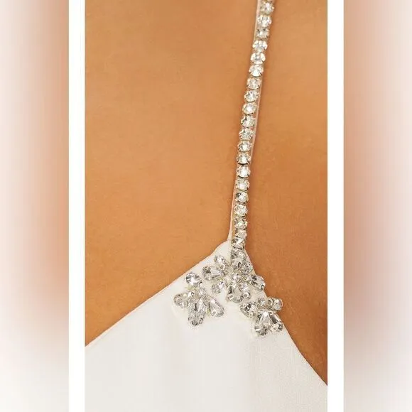 Cinq a Sept Emmie Gown in Ivory Size 4