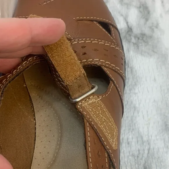 Clark’s collection, slip on, Ashland brown shoes