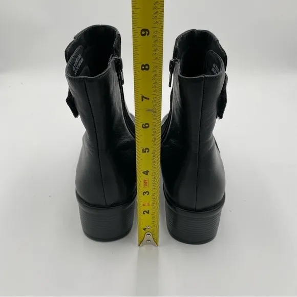Clarks Leather Suede Active Air Heeled Ankle Boots Booties Shoes Size 10 (NWOT)