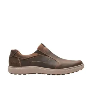 Clarks Mens Mapstone Step Brown Shoes (NWT)