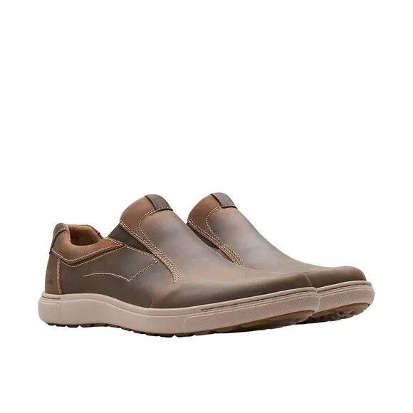 Clarks Mens Mapstone Step Brown Shoes (NWT)