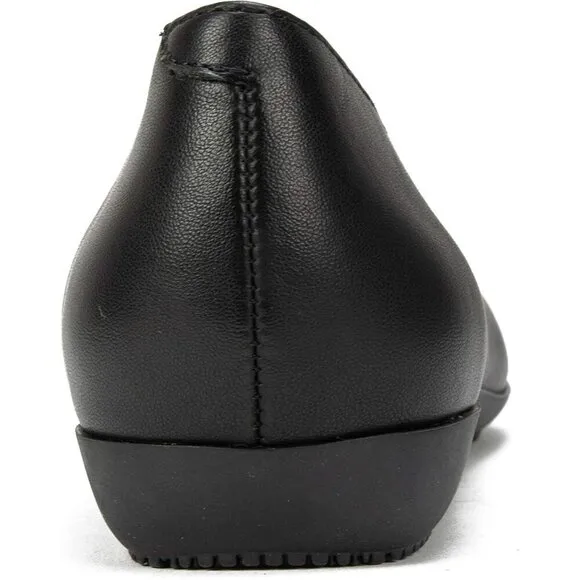 Cliffs By White Mountain Flat Shoes Women Black Polyurethane Clara Ballet Shoes