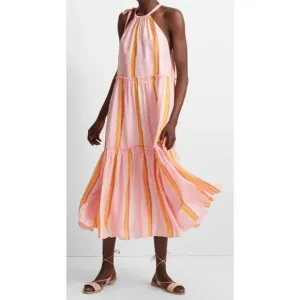 Club Monaco Amirra Silk midi Dress
