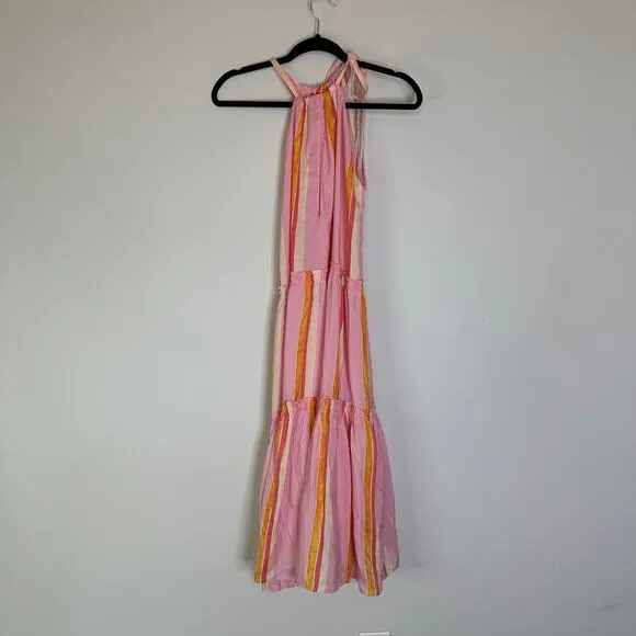 Club Monaco Amirra Silk midi Dress
