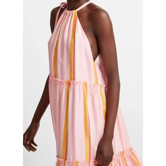 Club Monaco Amirra Silk midi Dress