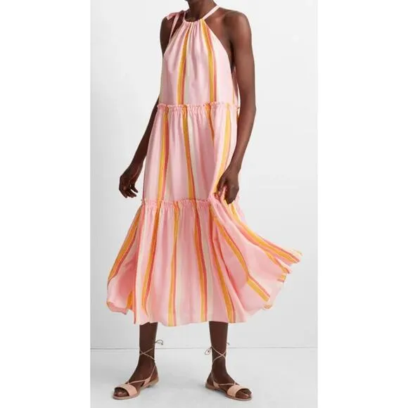 Club Monaco Amirra Silk midi Dress