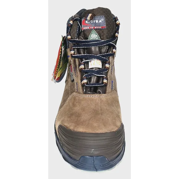 COFRA the Italian Brand Men's Size 8W Waterproof Chase Brown EH PR Work Boots