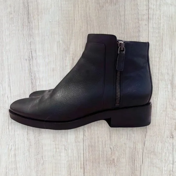 COLE HAAN Black Leather Rene Bootie Chelsea Boot Shoes W19172 Size 9