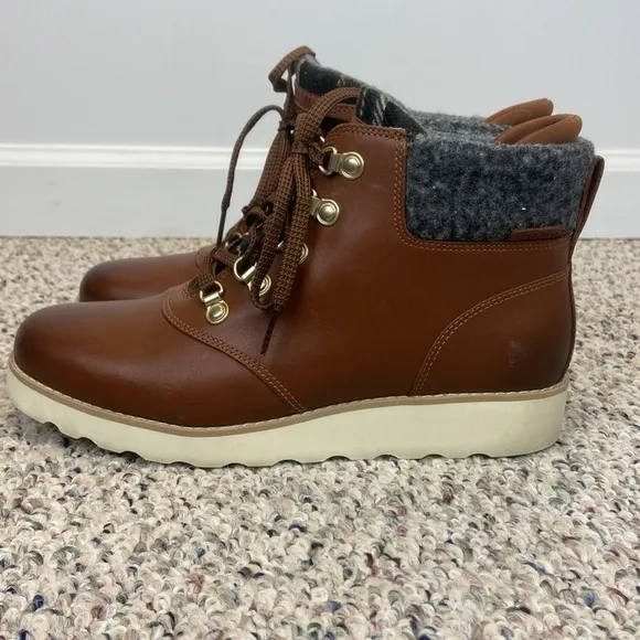Cole Haan Nantucket Rugged Waterproof Hiker Bootie Size 7.5 Gorpcore Granola