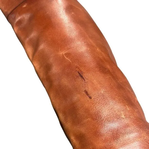 Cole Haan Rustic Leather Riding Boots Size 9.5