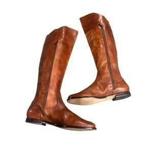 Cole Haan Rustic Leather Riding Boots Size 9.5