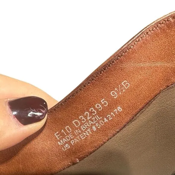 Cole Haan Rustic Leather Riding Boots Size 9.5