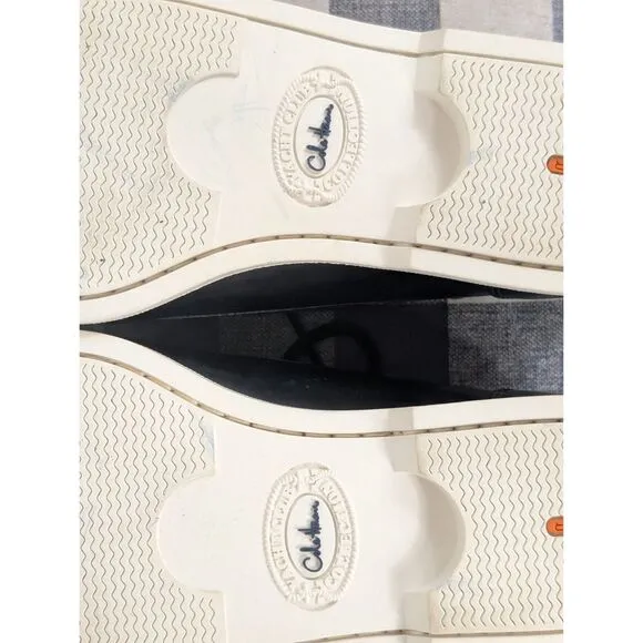 Cole Haan Yacht Club Nike Air Dockside Boat Shoes Black Men's Size 10M
