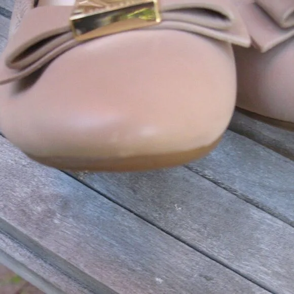 Cole Haan Grand Nude Bow Ballet Flats
