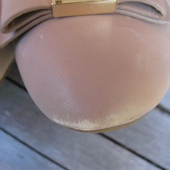 Cole Haan Grand Nude Bow Ballet Flats