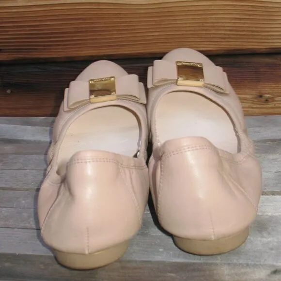 Cole Haan Grand Nude Bow Ballet Flats