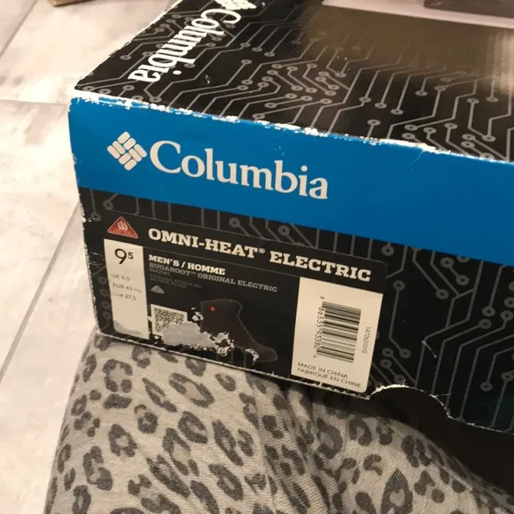 colombia winter snow thermal electronic boots  9.5