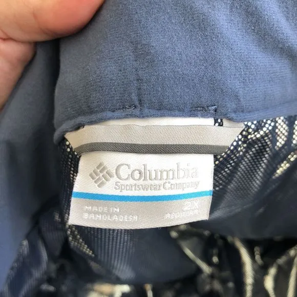 Columbia Men's Bugaboo IV Pant Snow Board Ski Pants Blue Omni-Heat Size 2X NWT’s