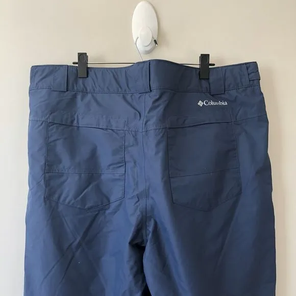 Columbia Men's Bugaboo IV Pant Snow Board Ski Pants Blue Omni-Heat Size 2X NWT’s