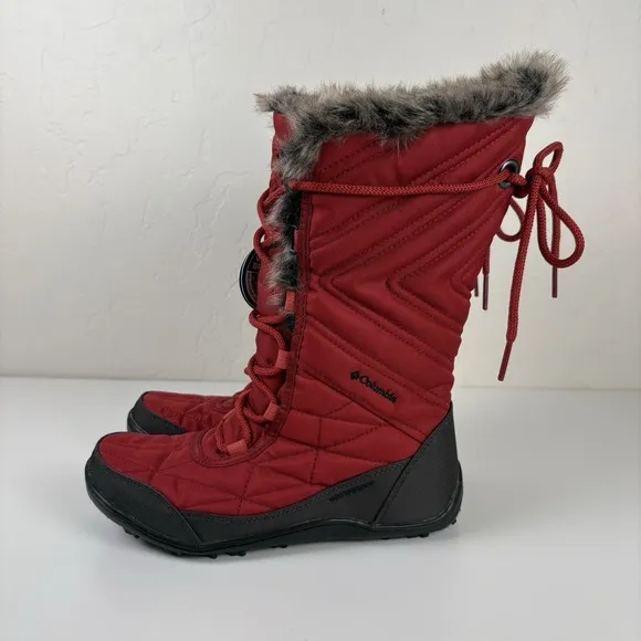 Columbia Minx Mid III Boot Women's Size 7 Omni Grip Waterproof Snow Boot NWOB