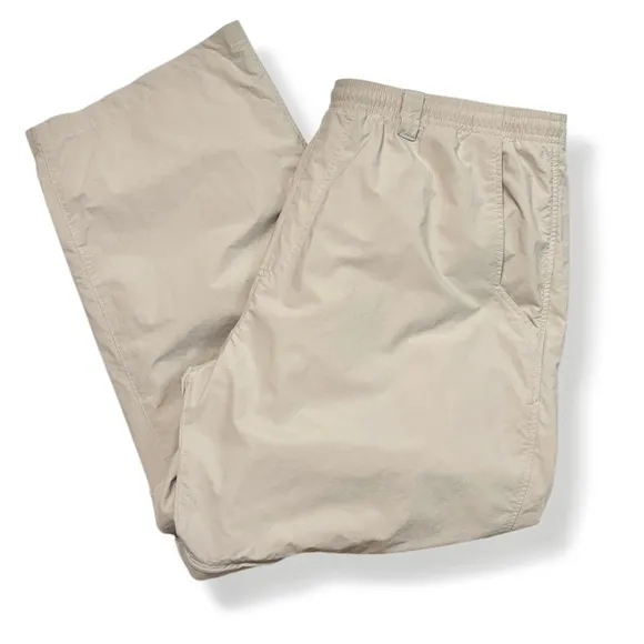 COLUMBIA Tan Backcast Convertible Pants
