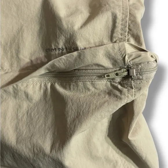 COLUMBIA Tan Backcast Convertible Pants