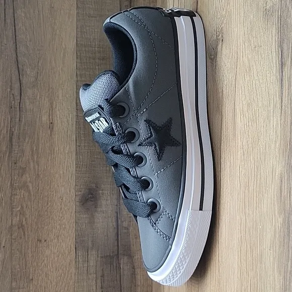 Converse Gray Star Sneakers