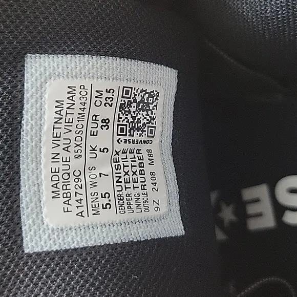 Converse Gray Star Sneakers