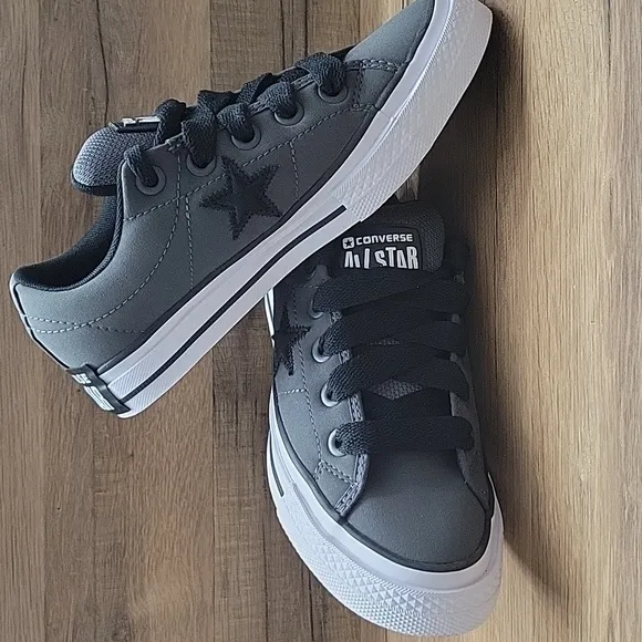 Converse Gray Star Sneakers