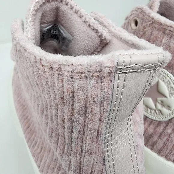 Converse Platforms Sneaker Womens 10.5 Pink Chuck Taylor Lugged Cozy Shoes