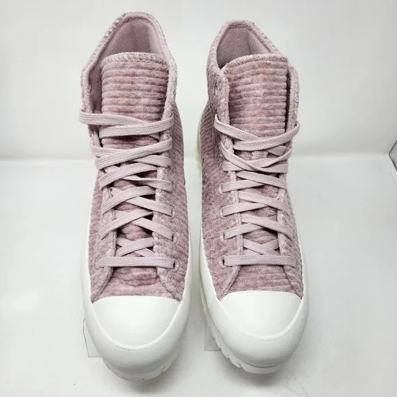 Converse Platforms Sneaker Womens 10.5 Pink Chuck Taylor Lugged Cozy Shoes