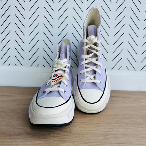 ⭐Converse Run Star Hike Legacy CX Hi Sz 4 Mens Shoes Violet Platform A03064C New