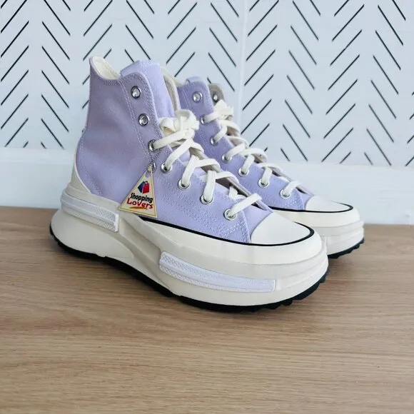 ⭐Converse Run Star Hike Legacy CX Hi Sz 4 Mens Shoes Violet Platform A03064C New