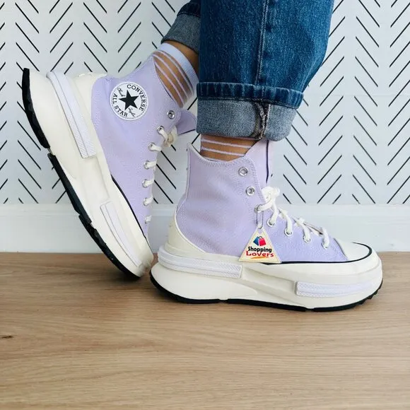 ⭐Converse Run Star Hike Legacy CX Hi Sz 7.5 Women Shoes Violet Platform A03064C⭐