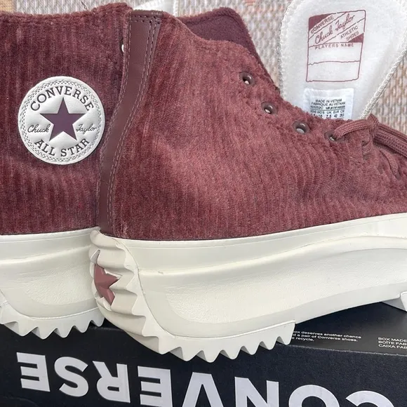 Converse WMNS A03252CRUN STAR HIKE HIDARK WINE/SADDLE/EGRETPlatforms