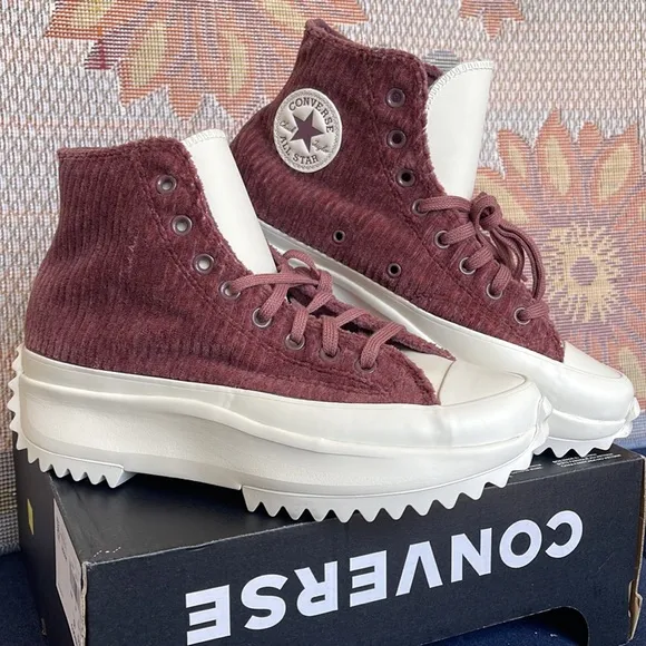 Converse WMNS A03252CRUN STAR HIKE HIDARK WINE/SADDLE/EGRETPlatforms