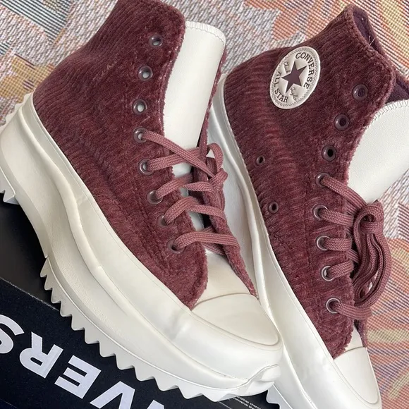 Converse WMNS A03252CRUN STAR HIKE HIDARK WINE/SADDLE/EGRETPlatforms