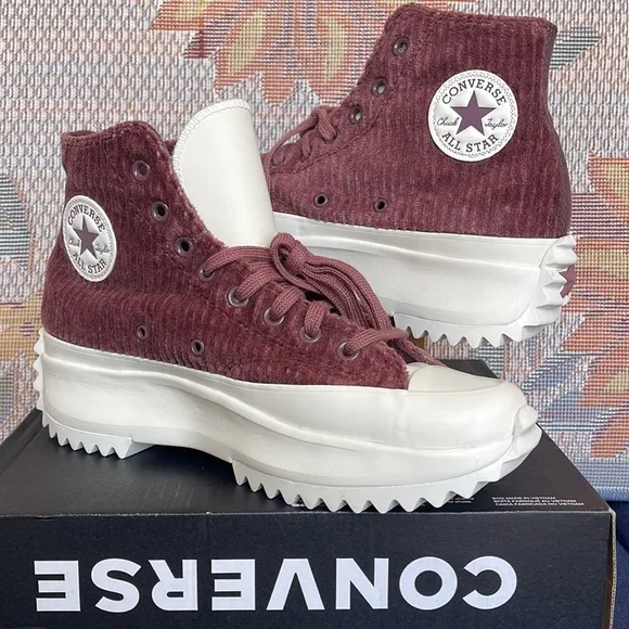 Converse WMNS A03252CRUN STAR HIKE HIDARK WINE/SADDLE/EGRETPlatforms