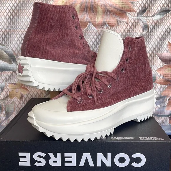 Converse WMNS A03252CRUN STAR HIKE HIDARK WINE/SADDLE/EGRETPlatforms