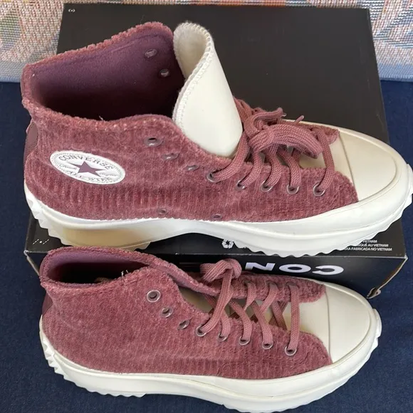 Converse WMNS A03252CRUN STAR HIKE HIDARK WINE/SADDLE/EGRETPlatforms