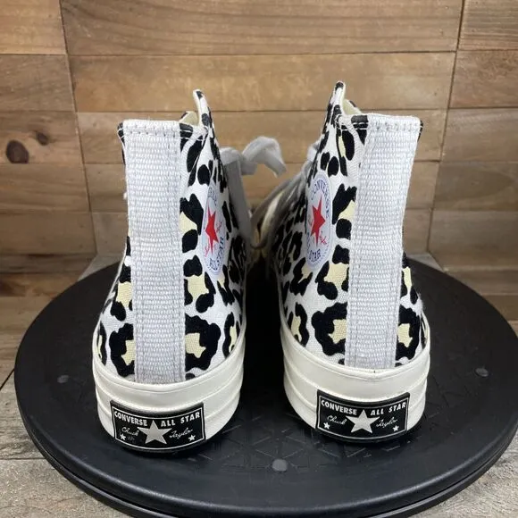 Converse Womens Size 7 Chuck Taylor 70 High Logo Desert Ore 2020 Shoes Leopard