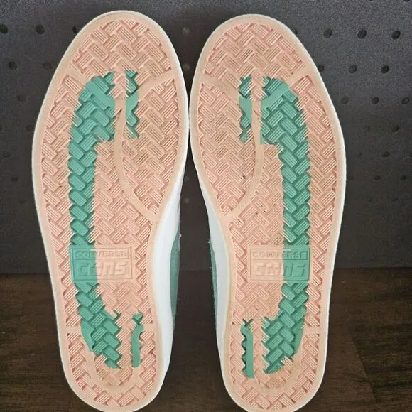 Converse X Dial Tone Shoes Green Suede Size 8 US Men 9.5 US Women