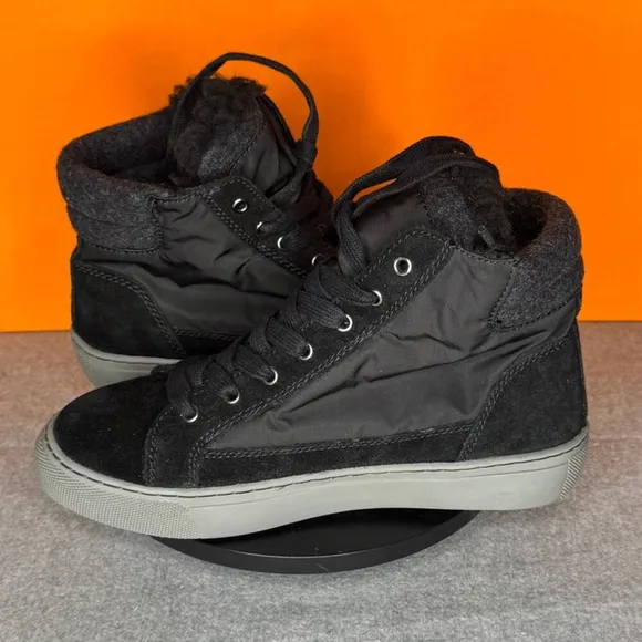 Cougar Dax Nylon Waterproof Winter Sneaker Black Zip Size US 6 EU 36