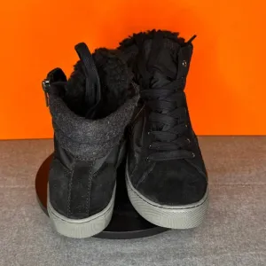 Cougar Dax Nylon Waterproof Winter Sneaker Black Zip Size US 6 EU 36