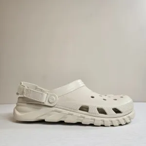 Crocs Duet Max II Clogs Size Men's 12 Stucco Water Shoes Adjustable Straps
